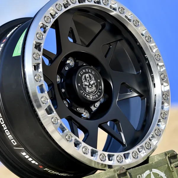 可定制黑色 6x139.7 CB77.8 110mm 71.5mm 8-12J 106.1mm 15-25 天交货期 铝制锻造越野赛车轮毂 铝合金锁环轮毂