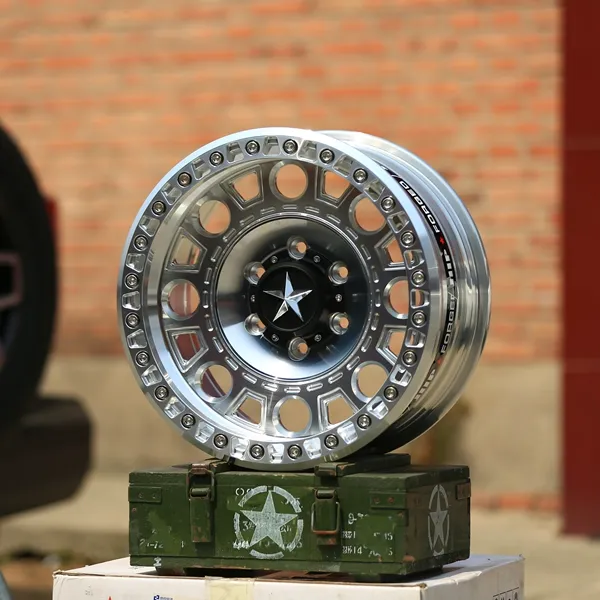 17'' 18'' 4x4 SUV 锻造越野轮圈赛车车轮，PCD 5x127 5x150 6x114.3 6x135 6x139.7