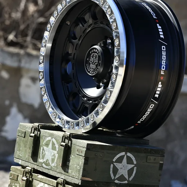 17'' 18'' 4x4 SUV 锻造越野轮圈赛车车轮，PCD 5x127 5x150 6x114.3 6x135 6x139.7